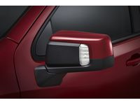 GM Outside Rearview Mirror Covers in Cajun Red Tintcoat - 84469252