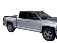 Chevrolet Silverado 1500 Short Bed Crew Cab Rocker Panel Moldings in Stainless Steel by Putco - 19417430