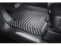 GM 84529475 Front Door Sill Plates with Jet Black Surround and Silverado Script