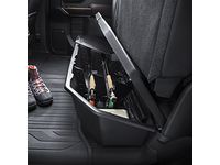 GM 84734683 Crew Cab Underseat Lockable Storage Organizer in Black - 1