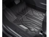 Chevrolet Equinox First-Row Premium All-Weather Floor Liner in Jet Black with Chevrolet Script - 84639808