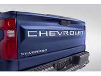 Chevrolet Polished Stainless Steel "CHEVROLET" Tailgate Lettering by Putco - 19417967
