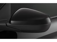 Cadillac Outside Rearview Mirror Covers in Mosaic Black Metallic - 42666356
