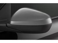 Cadillac CT4 Outside Rearview Mirror Covers in Satin Steel Gray Metallic - 42666355