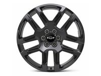 Buick 20x8-Inch Aluminum 5-Split-Spoke Wheel in Gloss Black - 84208837