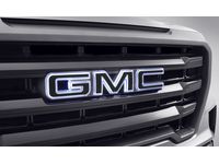 GMC Sierra 1500 Front Illuminated GMC Emblem in Black - 84741559
