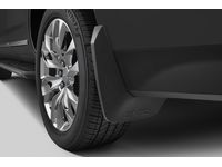 Chevrolet Trailblazer Rear Splash Guards in Black with GMC Logo - 84938122
