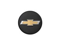 Cadillac Center Cap in Black with Bowtie Logo - 42744149