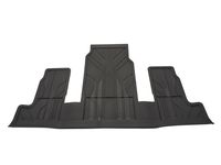 GM Third-Row Premium All-Weather Floor Liner in Jet Black (for Models with Second-Row Captain's Chairs) - 84206889