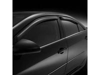 Pontiac Side Window Weather Deflector - Front and Rear Sets,Note:Sedan,Smoke; - 17800852