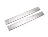 GM 17802522 Front Door Sill Plates in Brushed Stainless Steel with GMC Logo