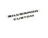 GM 84300956 Silverado Custom Trail Boss Emblem Package in Black