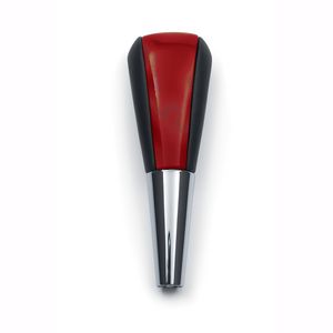 GM 17801905 Automatic Transmission Shift Knob in Ebony Leather with Red Insert