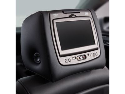GM 84285336 Rear-Seat Entertainment System with DVD Player in Ebony Leather