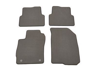 GM 95903748 Front and Rear Carpeted Floor Mats in Dark Titanium