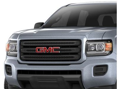 GM 84193049 Grille in Black with Satin Steel Metallic Surround and GMC Logo