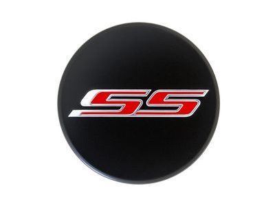 GM 19351758 Center Cap in Black with Red SS Logo