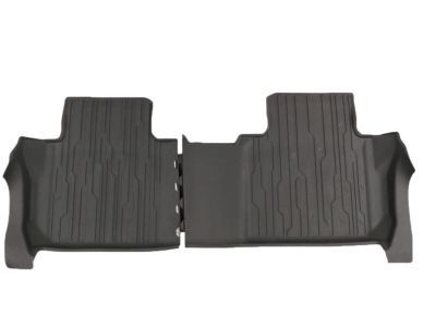 GM 23356364 Second-Row Interlocking Premium All-Weather Floor Liner in Jet Black