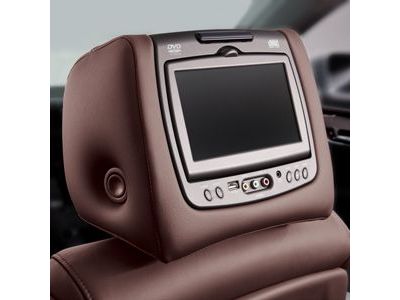 GM 84285337 Rear-Seat Entertainment System with DVD Player in Choccachino Leather