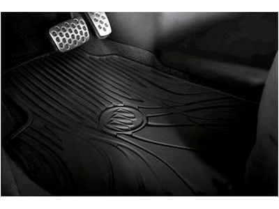 GM 22890578 Front and Rear All-Weather Floor Mats in Cocoa