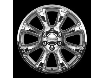 GM 19301335 22X9-Inch Aluminum 8-Spoke Wheel Rim In Chrome
