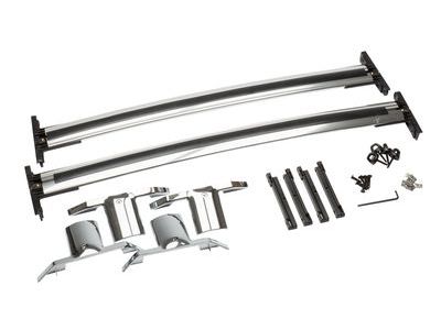 GM 19170765 Removable Roof Rack T-Slot Cross Rails in Bright Anodized Aluminum