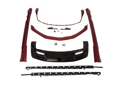GM 84116204 Ground Effects Kit in Garnet Red Tintcoat for SS Models with Quad Exhaust Tips