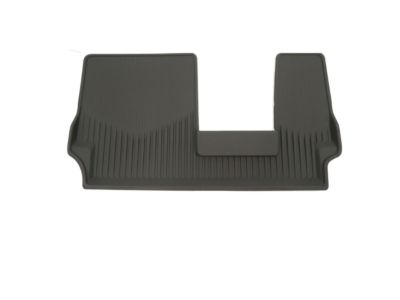 GM 84605157 Third-Row One-Piece Premium All-Weather Floor Liner in Dark Titanium (For Models with Second-Row Bench Seat)