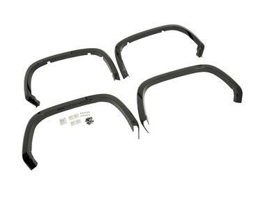 GM 84219304 Front and Rear Fender Flare Set in Black