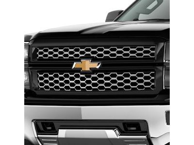 GM 23235961 Grille in Chrome with Black Surround and Bowtie Logo