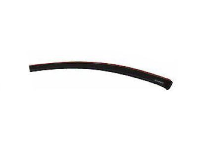 GM 19367039 Front and Rear In-Channel Side Door Window Weather Deflectors in Smoke Black by Lund