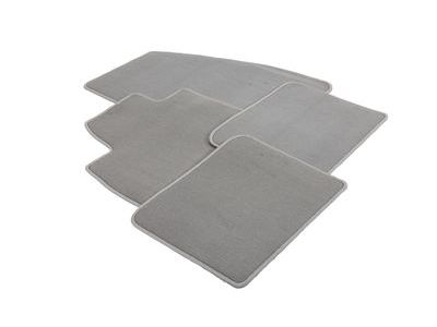 GM 23326701 Front and Rear Carpeted Floor Mats in Dark Titanium