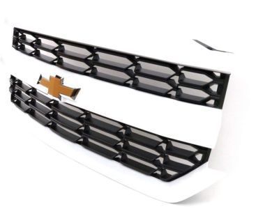 GM 84134048 Grille in Black with Summit White Surround and Bowtie Logo