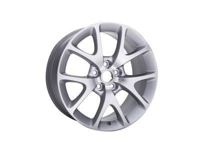 GM 19303531 19X8.5-Inch Aluminum 5-Split-Spoke Wheel Rim In Silver