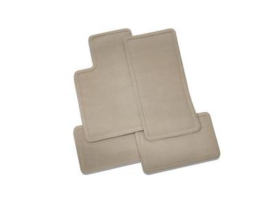 GM 20760470 Front and Rear Carpeted Floor Mats in Neutral