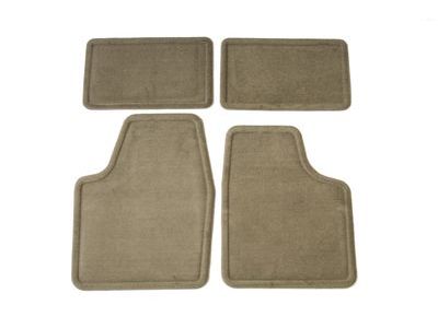 GM 20760470 Front and Rear Carpeted Floor Mats in Neutral
