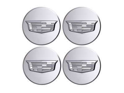 GM 84788653 Center Cap in Silver with Monochromatic Cadillac Logo
