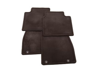 GM 19301573 Front and Rear Carpeted Floor Mats in Cocoa