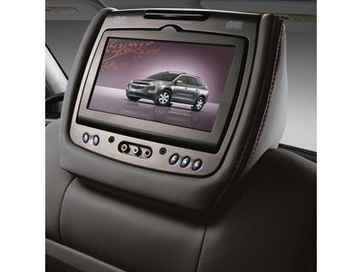 GM 23109028 Rear-Seat Entertainment System with DVD Player in Ebony Cloth