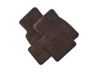 GM 25839550 Front and Rear Carpeted Floor Mats in Cocoa
