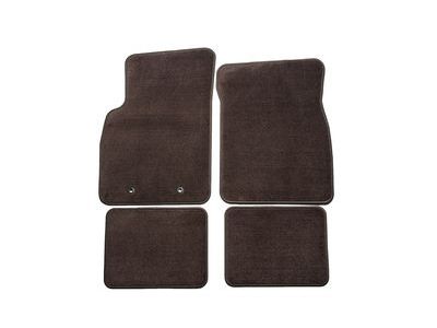 GM 25839550 Front and Rear Carpeted Floor Mats in Cocoa