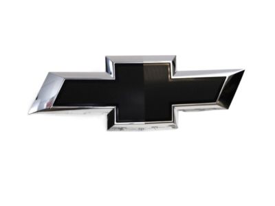 GM 84722856 Front and Rear Bowtie Emblems in Black