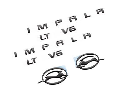 GM 84301582 Impala Emblems in Black