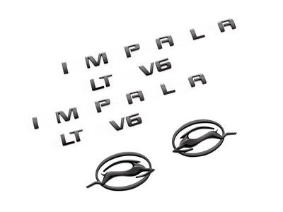 GM 84301582 Impala Emblems in Black