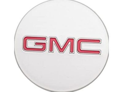 GM 17800094 Button Style Center Cap in Bright Polished Finish with GMC Logo