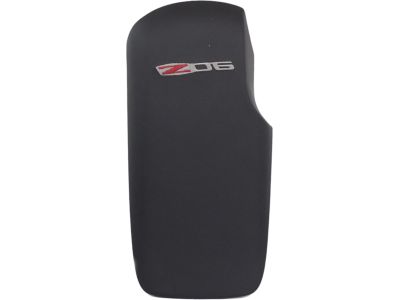 GM 17802452 Floor Console Lid, Note:Embroidered Z06 Logo, Ebony;