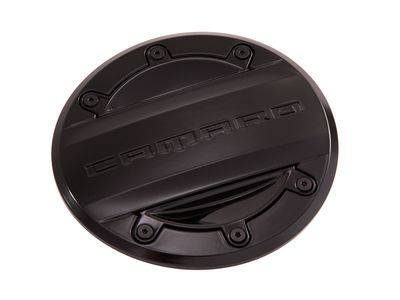 GM 23506590 Fuel Filler Door in Black with Gloss Black Inserts
