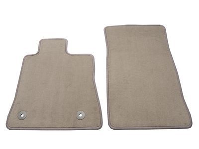 GM 84365532 First-Row Carpeted Floor Mats in Medium Ash Gray