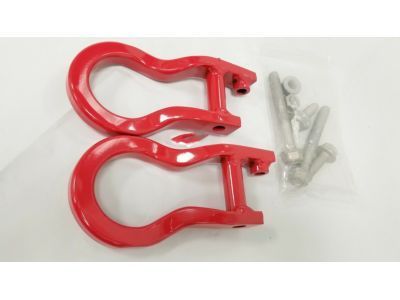 GM 84280202 Recovery Hooks in Red