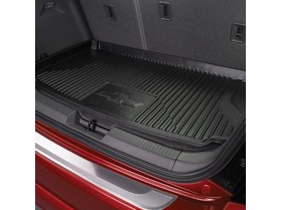 GM 95493487 Premium All-Weather Cargo Area Tray in Jet Black with Bowtie Logo (for Hatchback Models)
